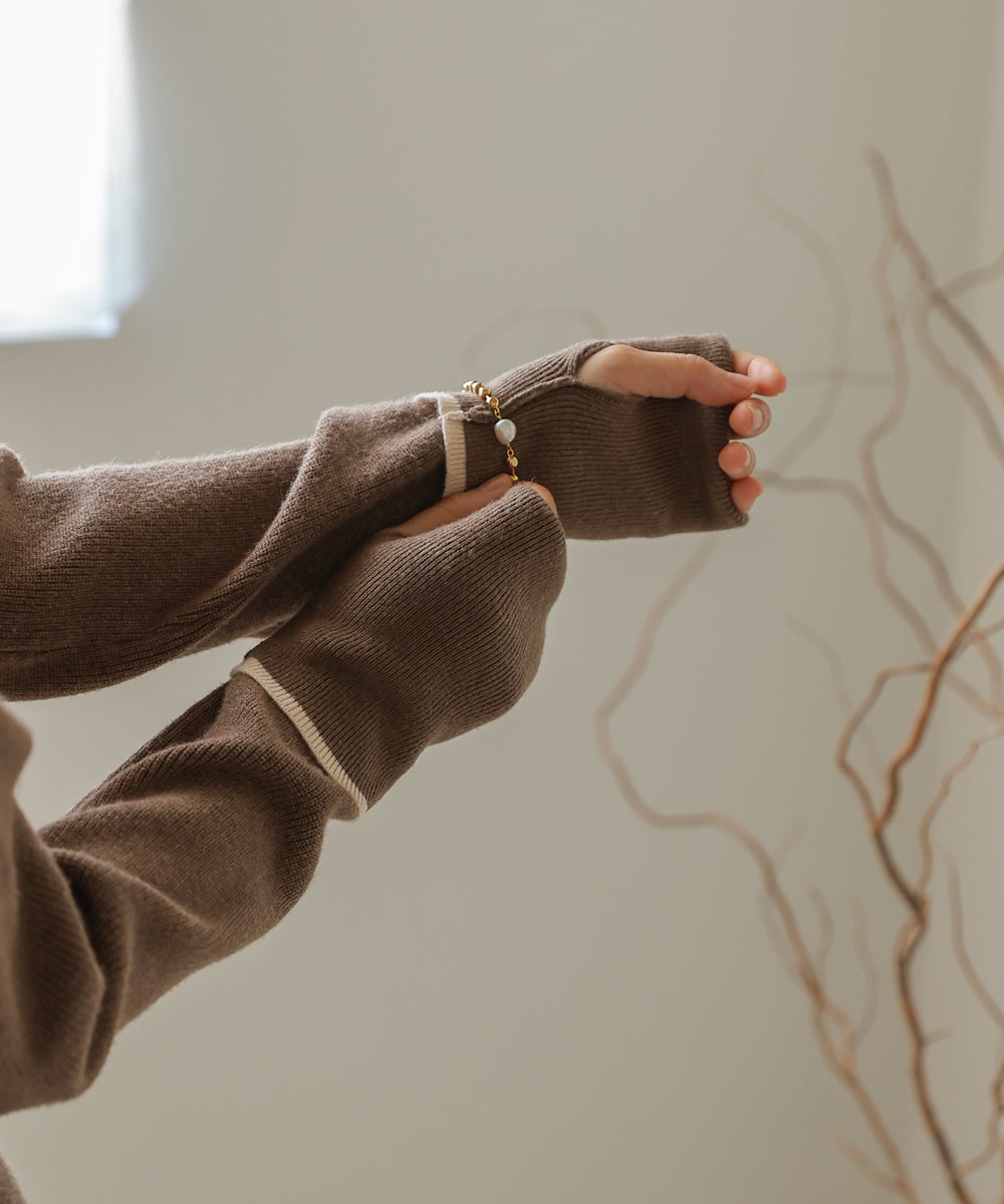 2WAY THIMBLE TURTLE KNIT