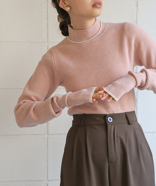 2WAY THIMBLE TURTLE KNIT