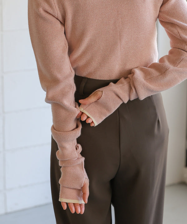 2WAY THIMBLE TURTLE KNIT