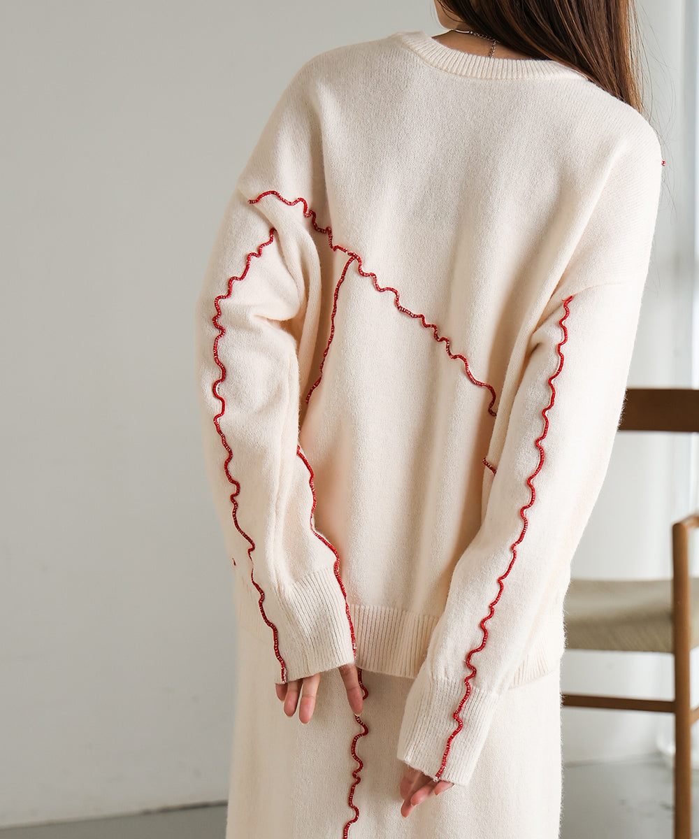 WAVE MELLOW KNIT TOPS