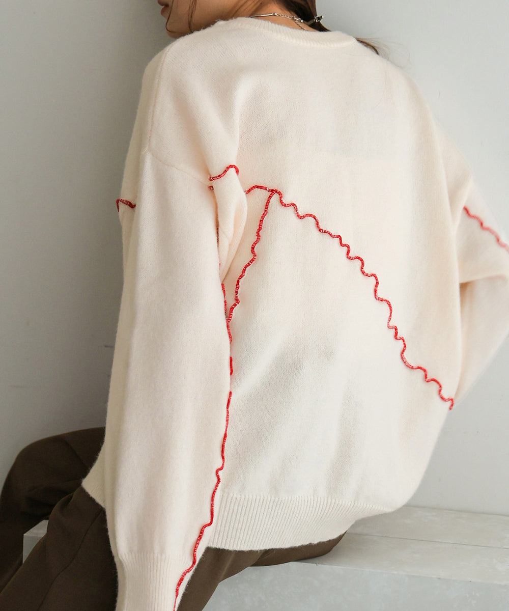 WAVE MELLOW KNIT TOPS