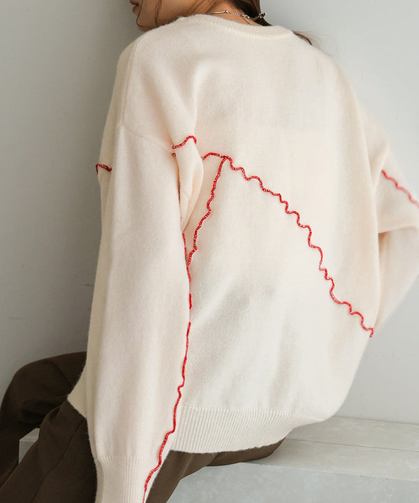 WAVE MELLOW KNIT TOPS