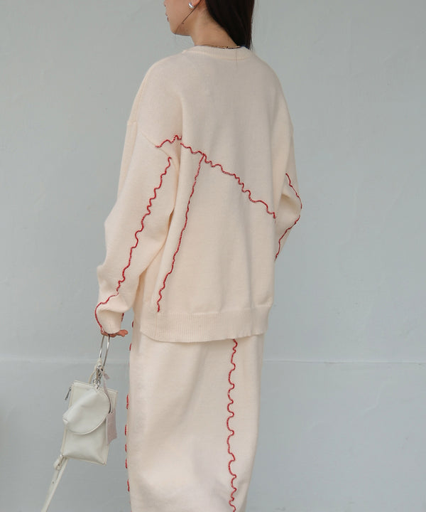 WAVE MELLOW KNIT TOPS