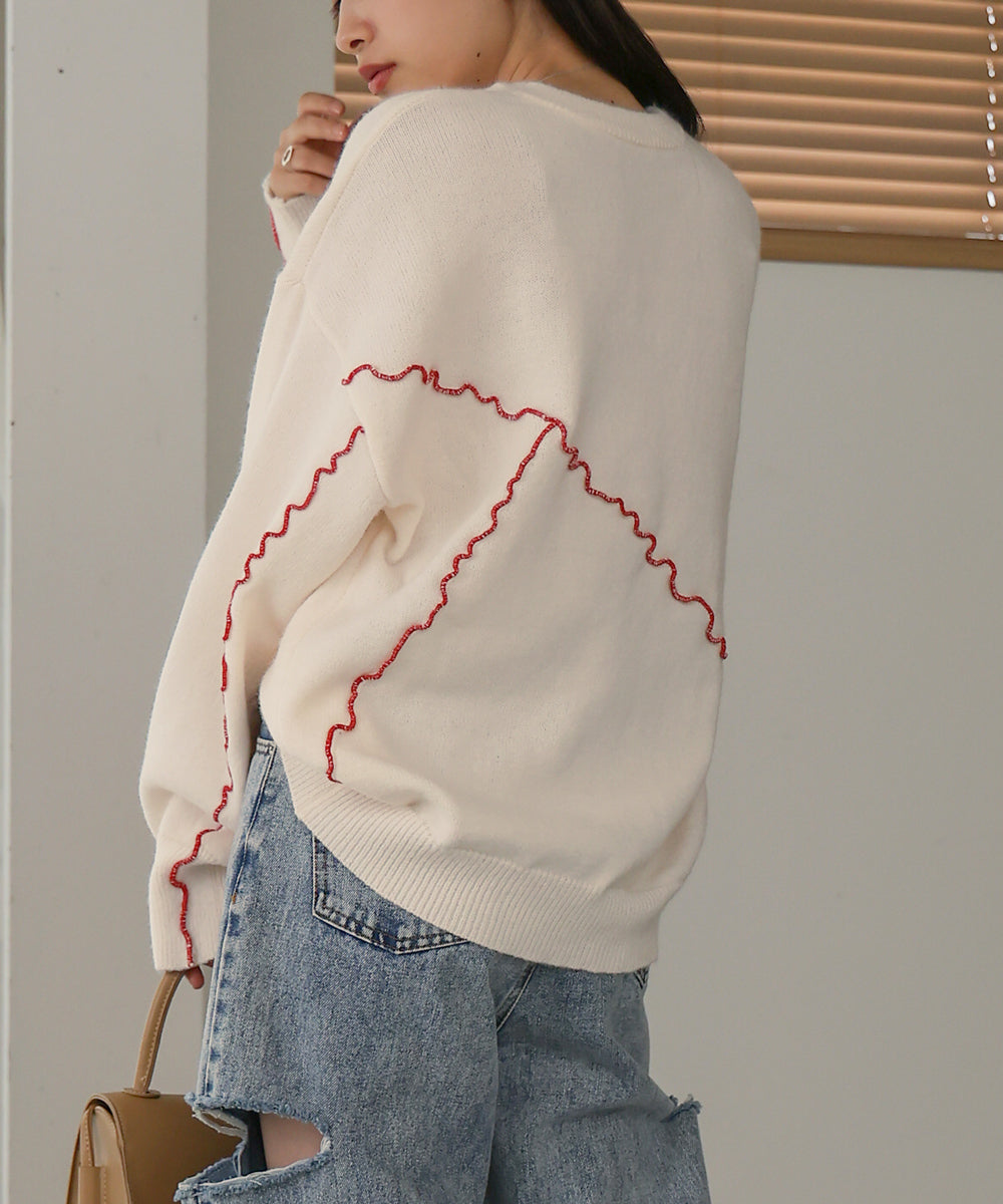 WAVE MELLOW KNIT TOPS