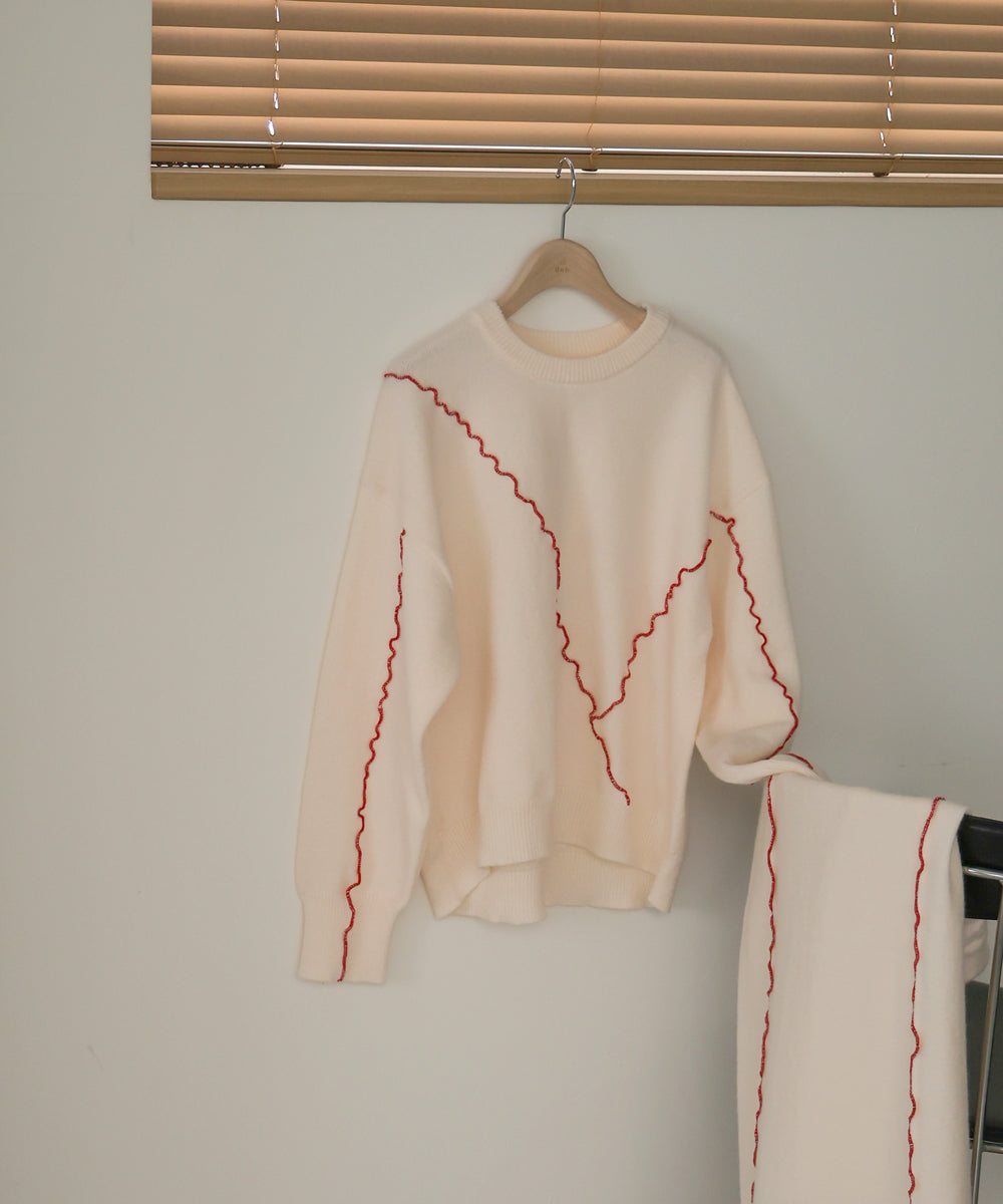 WAVE MELLOW KNIT TOPS