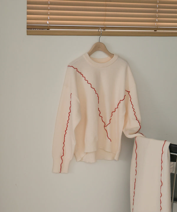 WAVE MELLOW KNIT TOPS