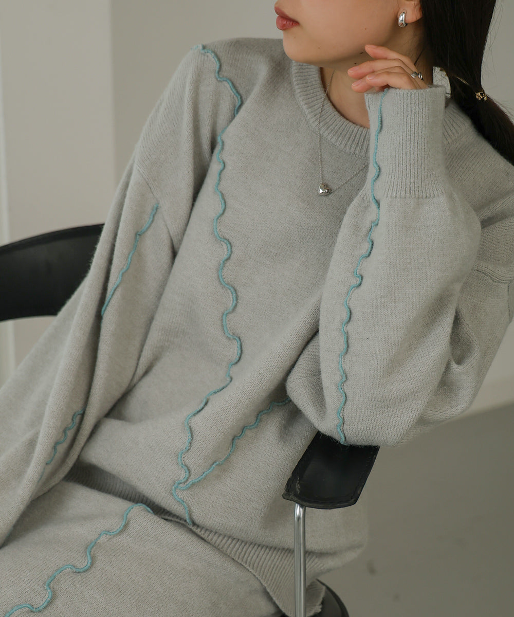WAVE MELLOW KNIT TOPS