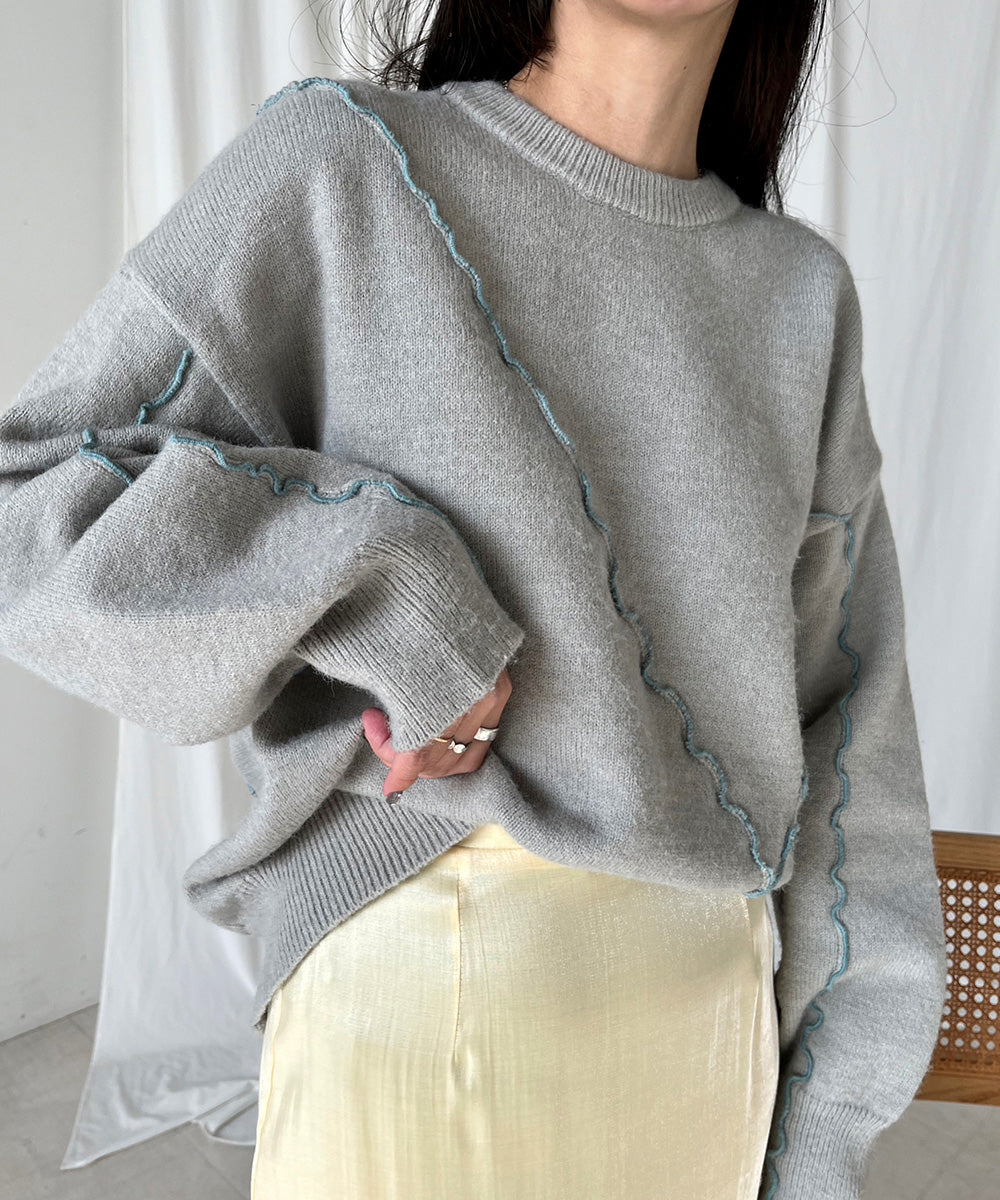 WAVE MELLOW KNIT TOPS