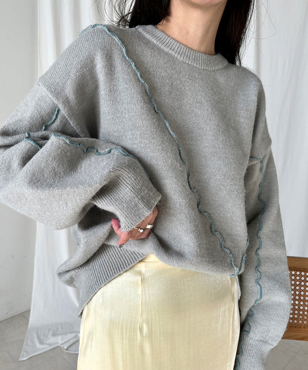 WAVE MELLOW KNIT TOPS