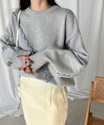 WAVE MELLOW KNIT TOPS