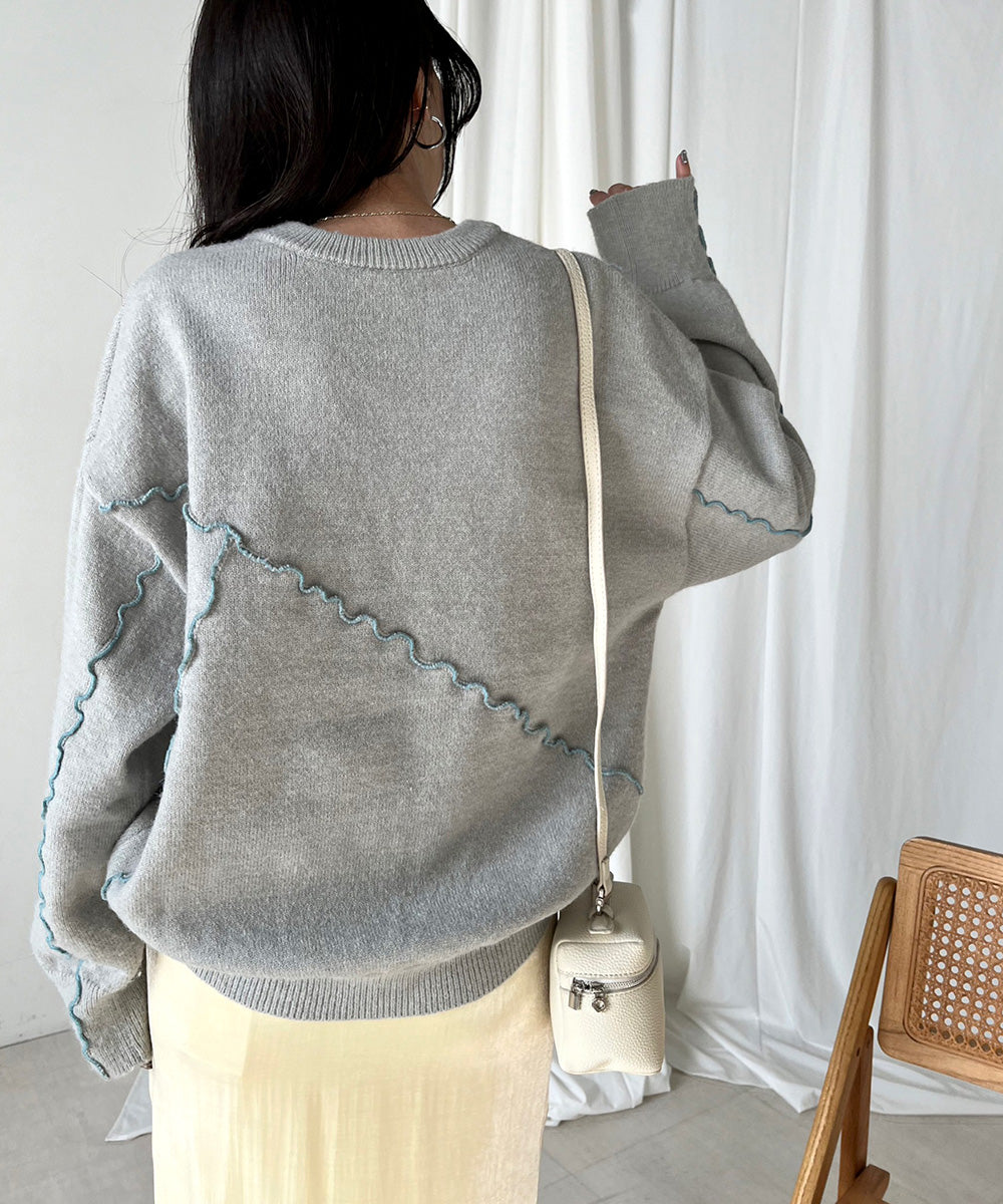 WAVE MELLOW KNIT TOPS