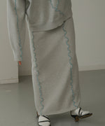WAVE MELLOW KNIT SKIRT