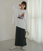 WAVE MELLOW KNIT SKIRT