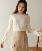 TULLE GATHER TOPS