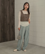 TULLE GATHER TOPS