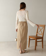 TULLE GATHER TOPS