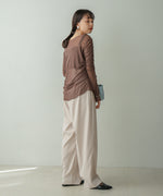 TULLE GATHER TOPS