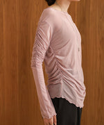 TULLE GATHER TOPS