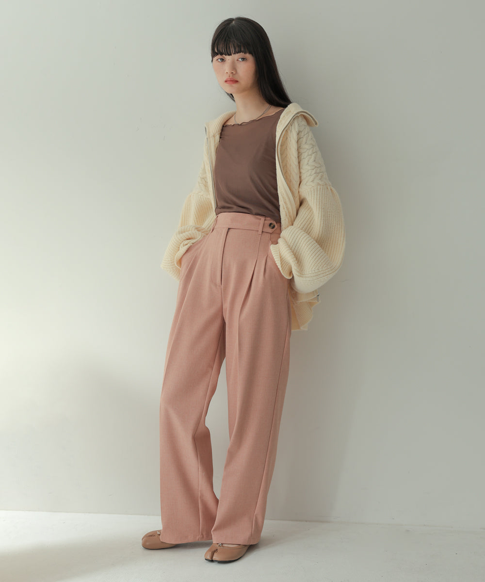 TULLE GATHER TOPS