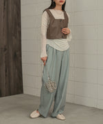TULLE GATHER TOPS