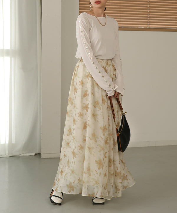 2WAY SLEEVE BUTTON TOPS