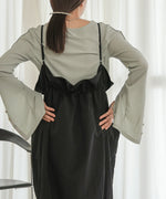 2WAY SLEEVE BUTTON TOPS