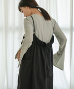 2WAY SLEEVE BUTTON TOPS