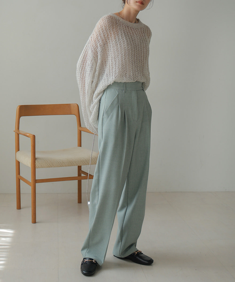CENTER PRESS TWO TUXEDO SLACKS