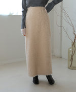 TWIRL FUR I-LINE SKIRT