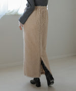 TWIRL FUR I-LINE SKIRT