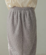TWIRL FUR I-LINE SKIRT