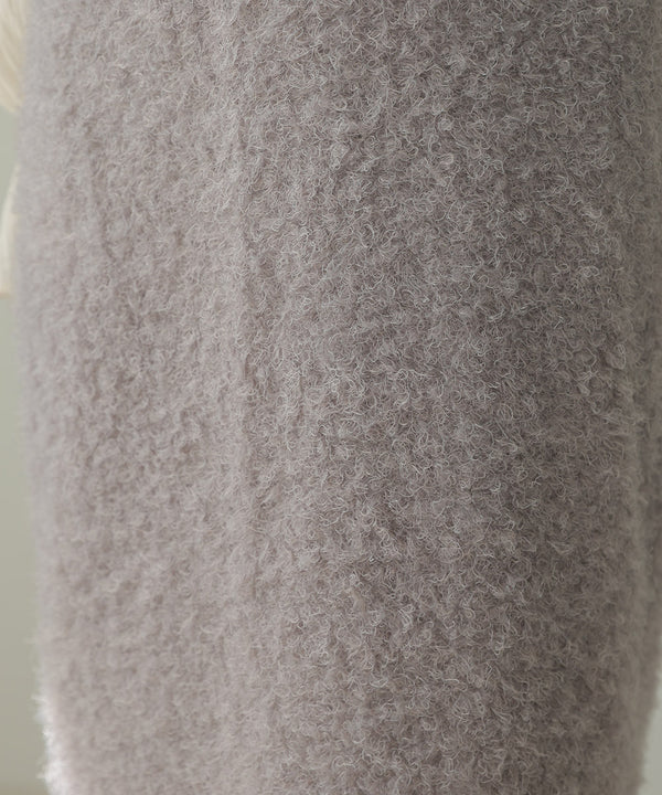 TWIRL FUR I-LINE SKIRT