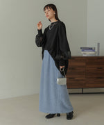 TWIRL FUR I-LINE SKIRT