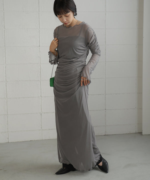 TULLE GATHER ONEPIECE