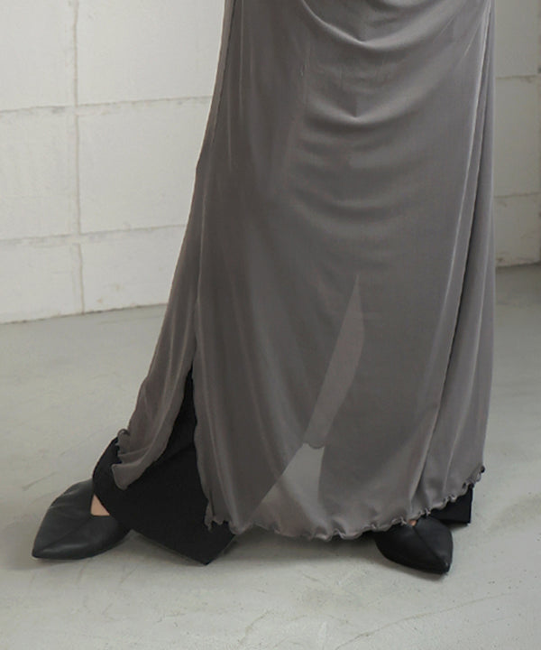 TULLE GATHER ONEPIECE