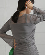 TULLE GATHER ONEPIECE