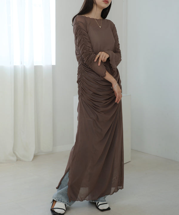 TULLE GATHER ONEPIECE