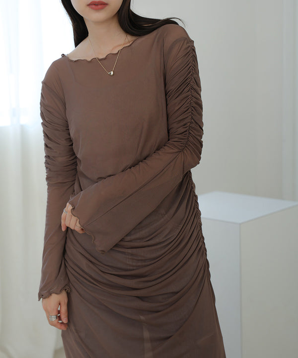 TULLE GATHER ONEPIECE