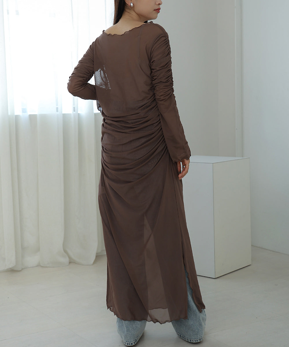 TULLE GATHER ONEPIECE