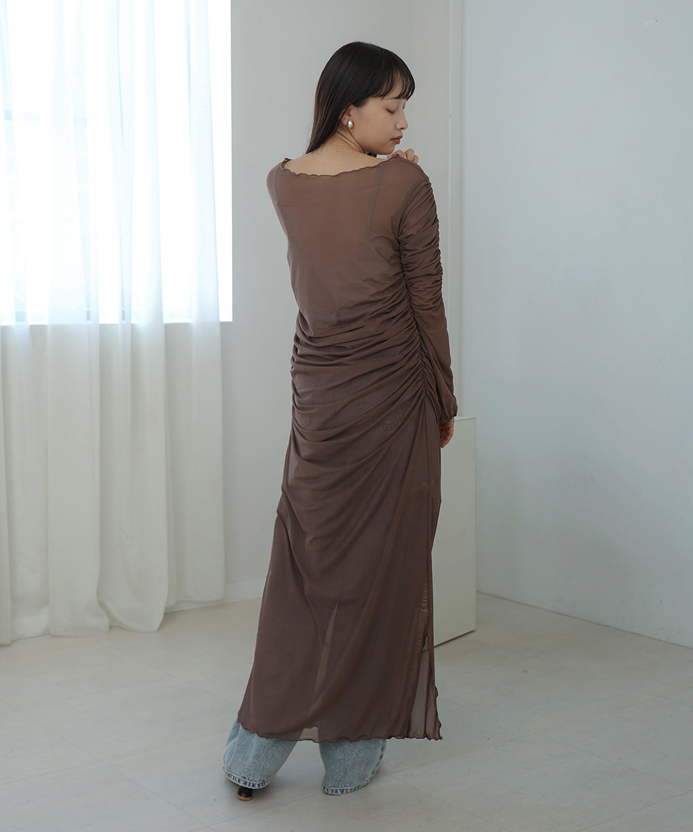 TULLE GATHER ONEPIECE