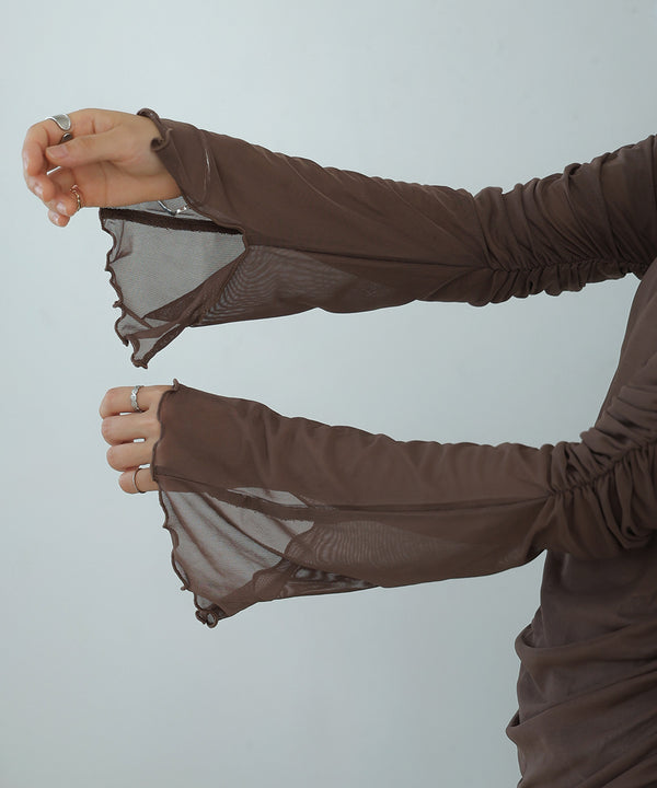 TULLE GATHER ONEPIECE