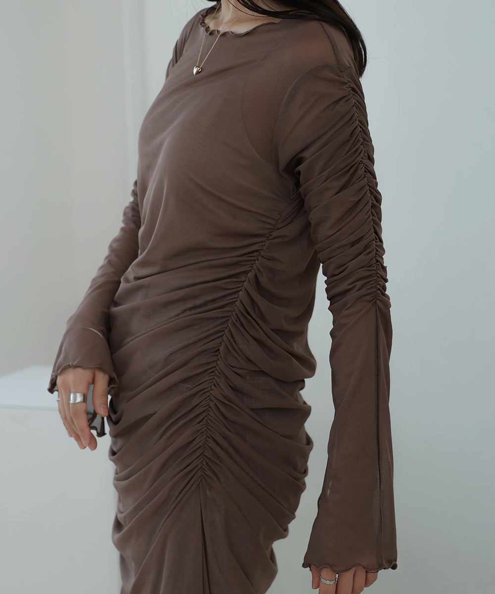 TULLE GATHER ONEPIECE