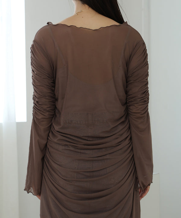 TULLE GATHER ONEPIECE