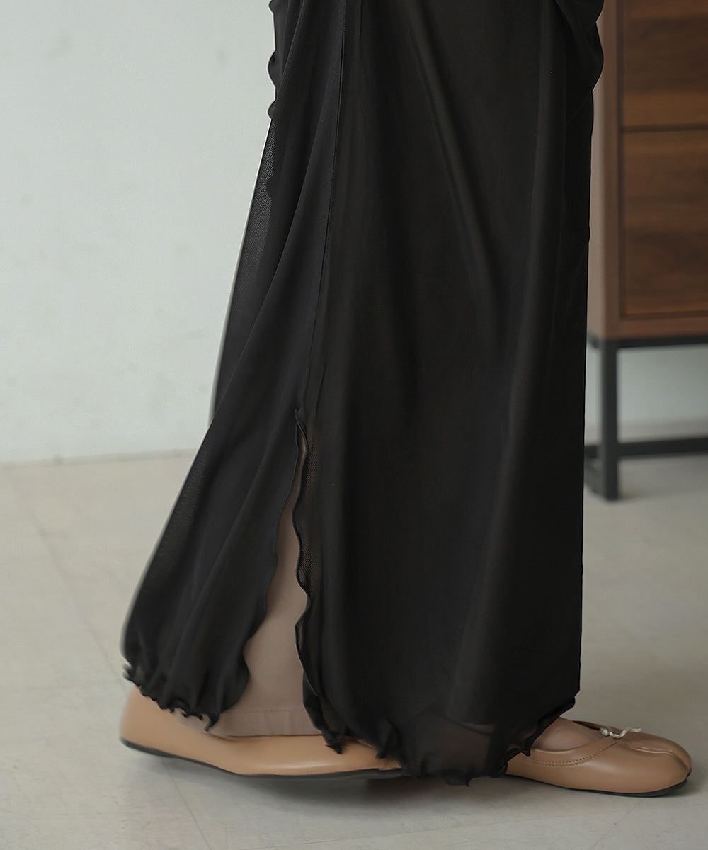 TULLE GATHER ONEPIECE