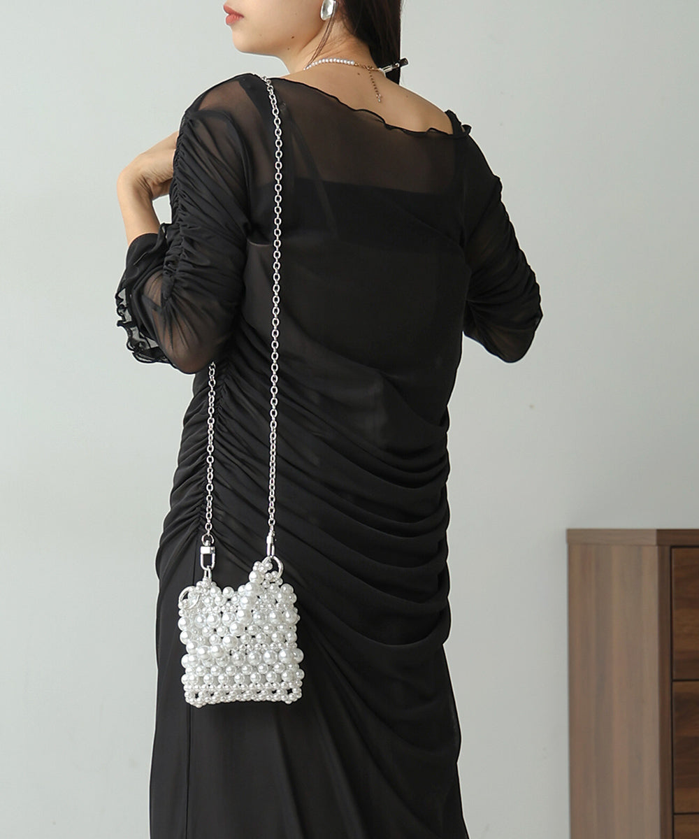 TULLE GATHER ONEPIECE