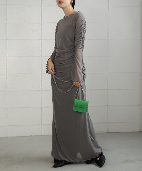 TULLE GATHER ONEPIECE