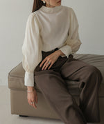 ORGANDY LAYERED BLOUSE
