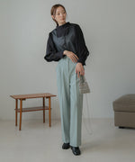 ORGANDY LAYERED BLOUSE