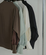 ORGANDY LAYERED BLOUSE