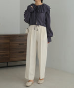 2WAY HIGH WAIST SLACKS